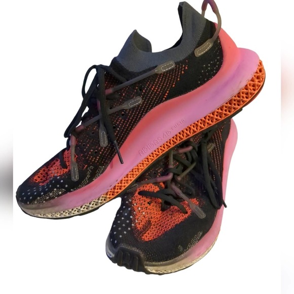 Adidas 4D Fusio \'Black Orange Pink\' FZ2414 2021 Running size 12 main image 7